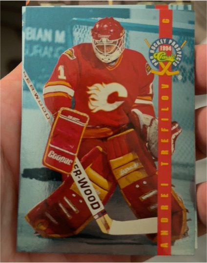 1994 Classic Pro Hockey Prospects Jumbos #PP9 Andrei Trefilov — front