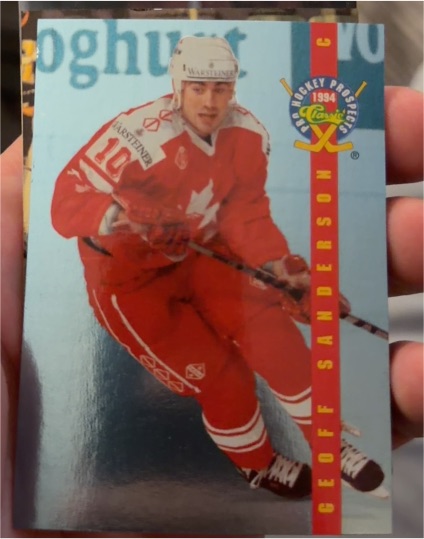 1994 Classic Pro Prospects #PP16 Geoff Sanderson — front