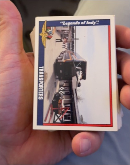 1991 Pacific Legends of Indy #7 Transporters — front