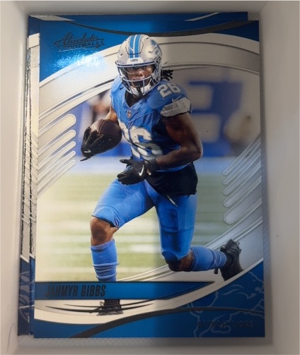 2025 Panini Absolute #91 Jahmyr Gibbs — front