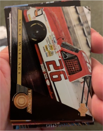 1996 Upper Deck Road to the Cup #RC145 Mike Wallace — front
