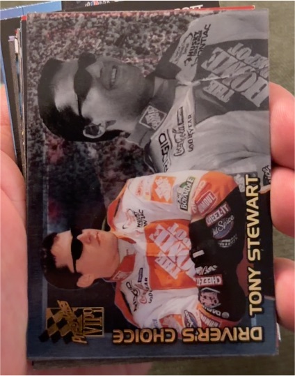2006 Press Pass VIP #55 Tony Stewart — front