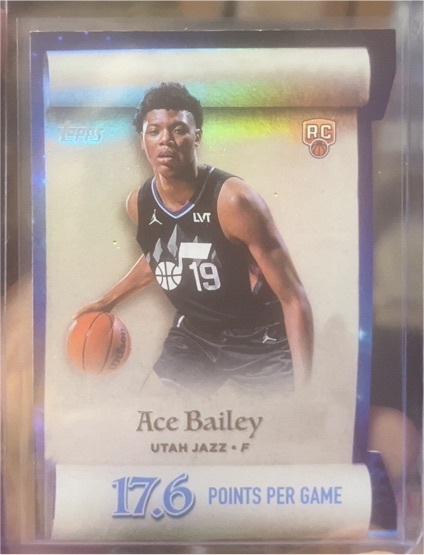 2025-26 Topps Holiday #ML-5 Ace Bailey — front