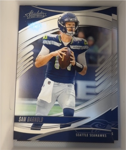2025 Panini Absolute Football #8 Sam Darnold — front