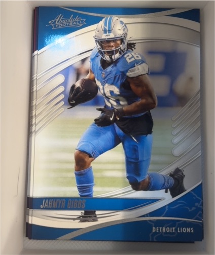 2025 Panini Absolute #91 Jahmyr Gibbs — front