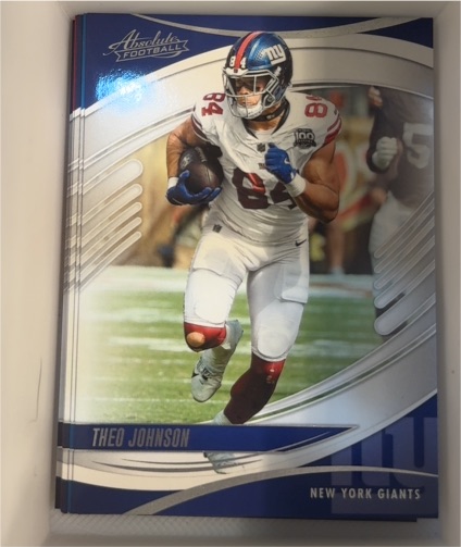 2025 Panini Absolute #50 Theo Johnson — front
