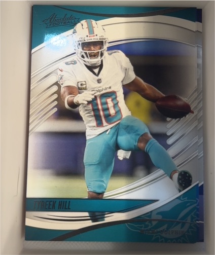 2025 Panini Absolute #9 Tyreek Hill — front