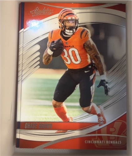 2025 Panini Absolute #98 Chase Brown — front