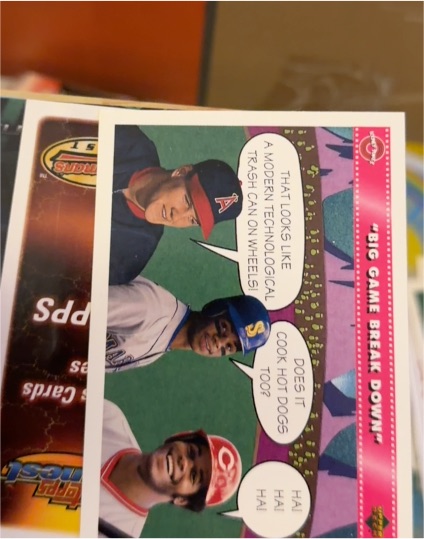 1992 Upper Deck Comic Ball 3 #126 Big Game Break Down — front