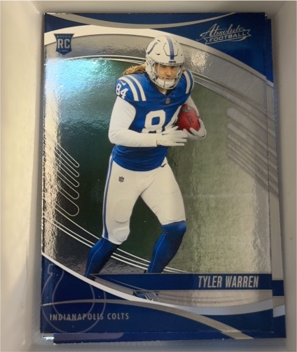 2025 Panini Absolute #195 Tyler Warren — front
