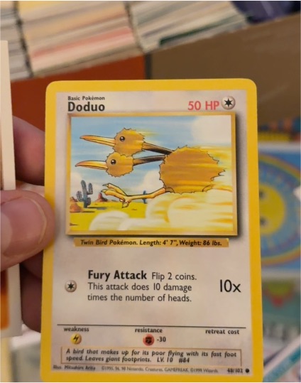 1999 Pokemon Base Set #48 Doduo — front