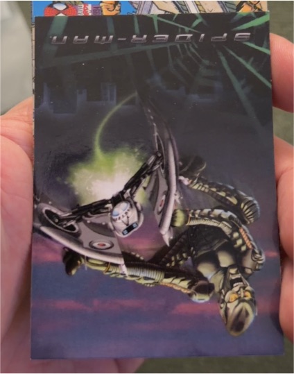 2004 Bandai Spiderman 2 Sticker — front