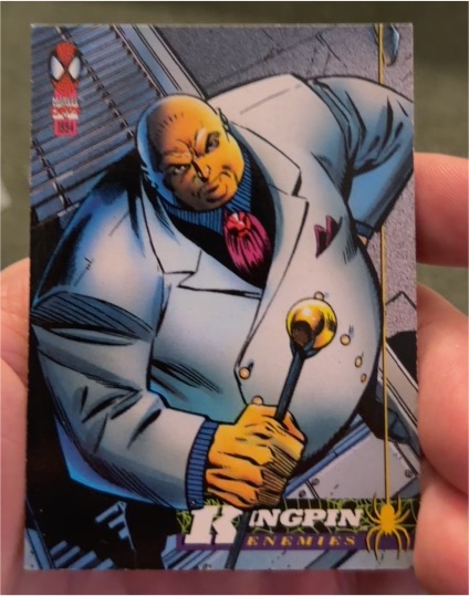 1994 Fleer The Amazing Spider-Man #52 Kingpin — front