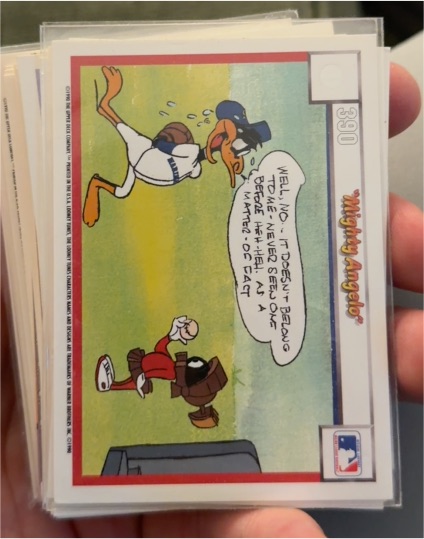 1990 Upper Deck Comic Ball #390 Mighty Angelo — front
