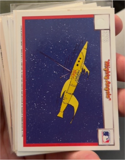 1990 Upper Deck Comic Ball #382 Mighty Angelo — front