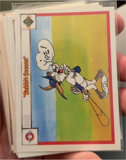 1990 Upper Deck Comic Ball #348 Bugs Bunny — front