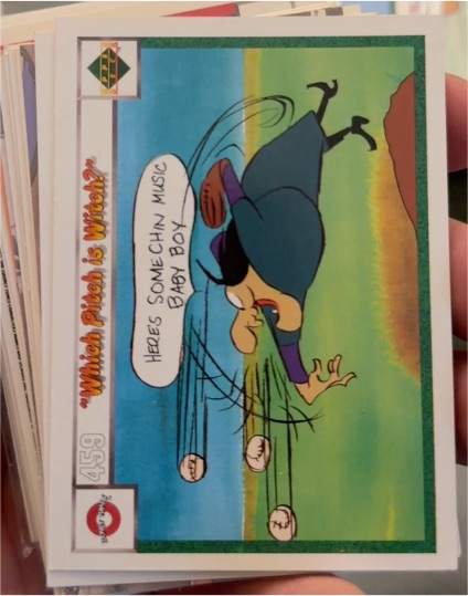 1990 Upper Deck Comic Ball #459 Which Pitch is Witch? — front