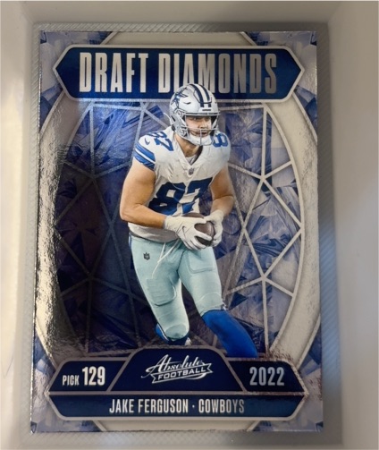 2025 Panini Absolute Draft Diamonds #DD-JFN Jake Ferguson — front