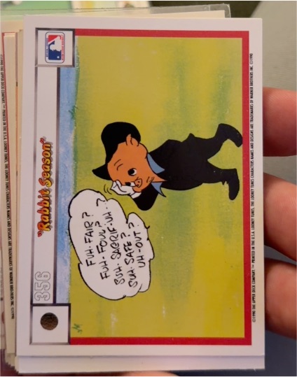 1990 Upper Deck Comic Ball #355 Rabbit Season — front
