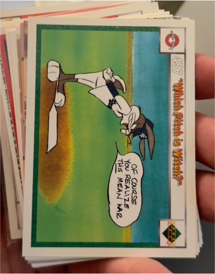 1990 Upper Deck Comic Ball #457 Daffy Duck — front