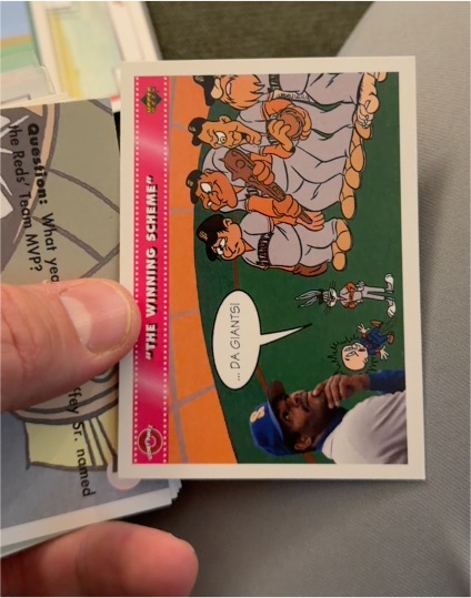 1992 Upper Deck Comic Ball 3 #153 Ken Griffey Sr. — front