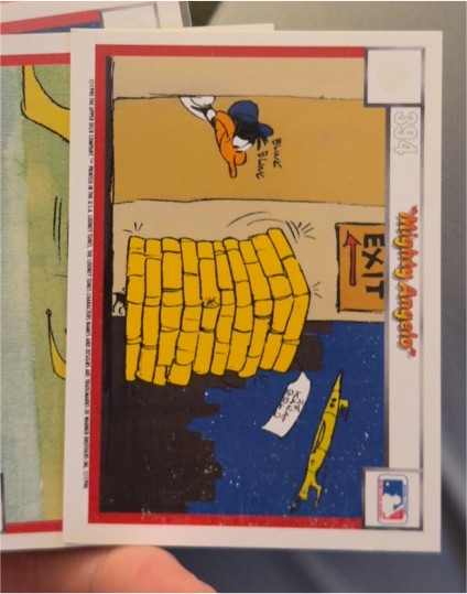 1990 Upper Deck Comic Ball #394 Mighty Angelo — front