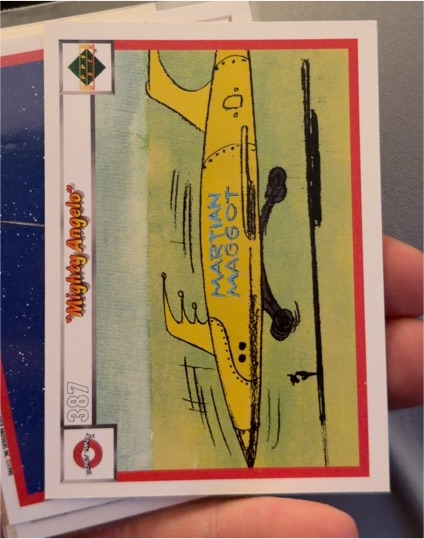 1990 Upper Deck Comic Ball #387 Mighty Angelo — front
