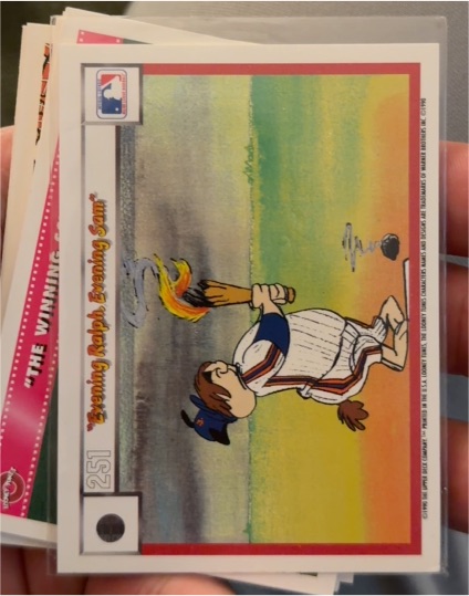 1990 Upper Deck Comic Ball #251 Evening Ralph, Evening Sam — front
