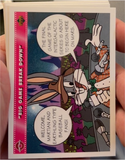 1992 Upper Deck Comic Ball 3 #132 Big Game Break Down — front