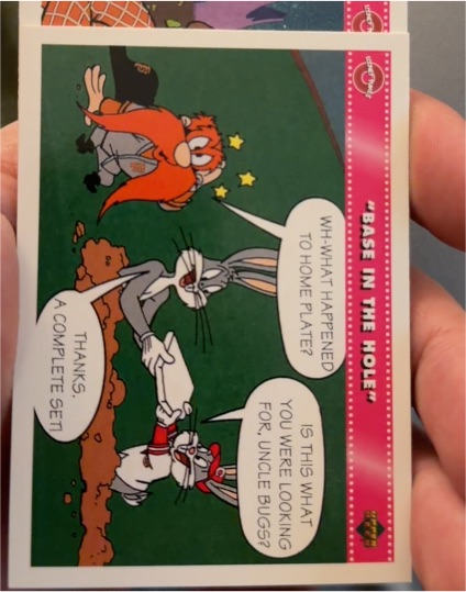 1992 Upper Deck Comic Ball 3 #188 Base in the Hole — front