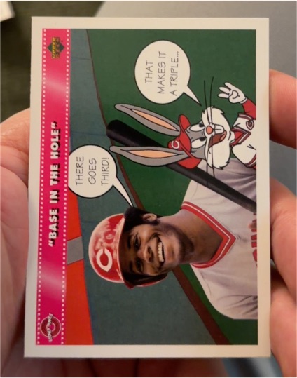 1992 Upper Deck Comic Ball 3 #184 Ken Griffey Sr. — front
