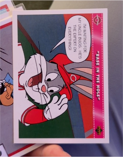 1992 Upper Deck Comic Ball 3 #174 Bugs Bunny Base in the Hole — front
