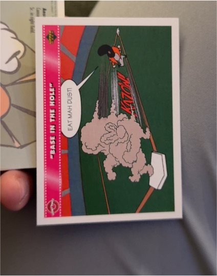 1992 Upper Deck Comic Ball 3 #177 Base in the Hole — front