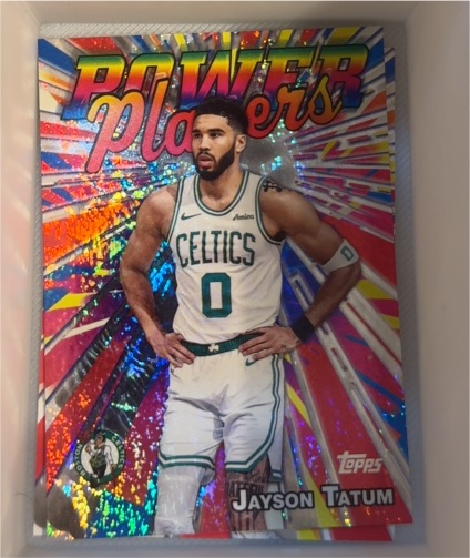 2025-26 Topps #PP-5 Jayson Tatum Power Players — front