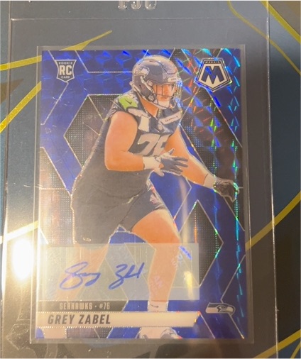 2020 Panini Mosaic #76 Grey Zabel — front