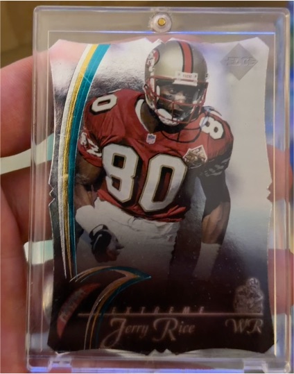2001 Upper Deck #90 Jerry Rice — front
