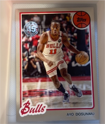 2025-26 Topps #80BK-21 Ayo Dosunmu — front