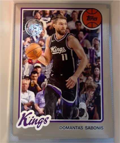 2025-26 Topps 45th Anniversary #80BK-36 Domantas Sabonis — front