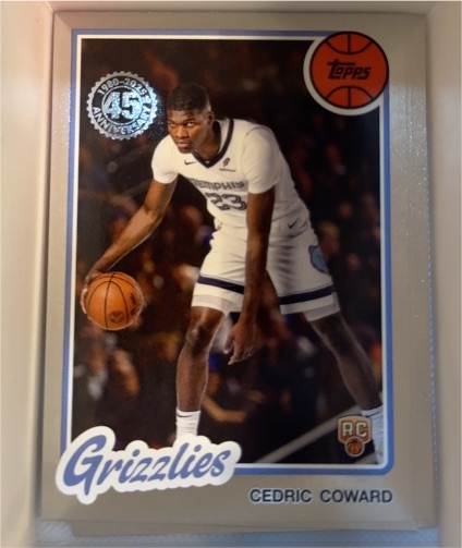2025-26 Topps #80BK-58 Cedric Coward — front