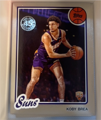 2025-26 Topps #80BK-84 Koby Brea 1980-81 Topps Basketball — front