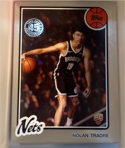 2025-26 Topps #80BK-65 Nolan Traore — front