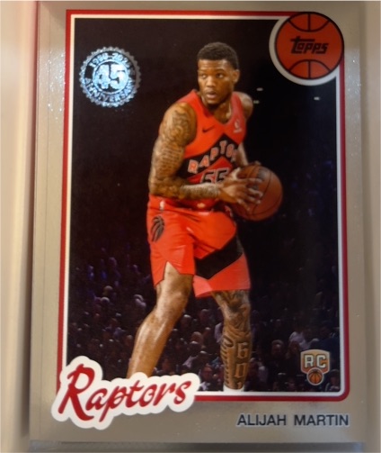 2025-26 Topps 45th Anniversary #80BK-82 Alijah Martin — front
