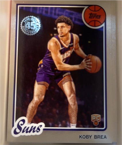 2025-26 Topps #80BK-84 Koby Brea 1980-81 Topps Basketball — front
