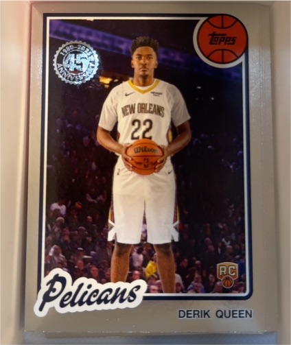 2025-26 Topps #80BK-60 Derik Queen — front