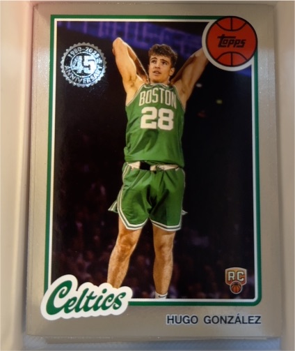 2025-26 Topps #80BK-100 Hugo González — front