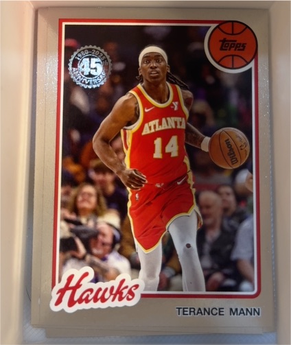 2025-26 Topps 45th Anniversary #80BK-44 Terance Mann — front