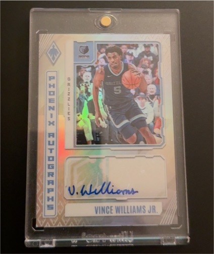 2023-24 Panini Phoenix Autographs #PA-VWJ Vince Williams Jr. — front
