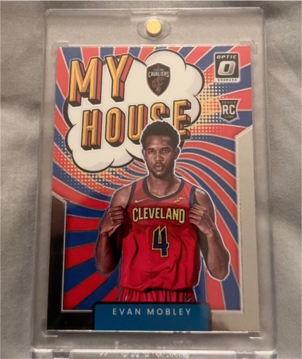2021-22 Panini Donruss Optic #18 Evan Mobley My House Rookie — front