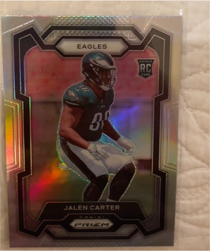 2023 Panini Prizm Rookie RC Jalen Carter — front