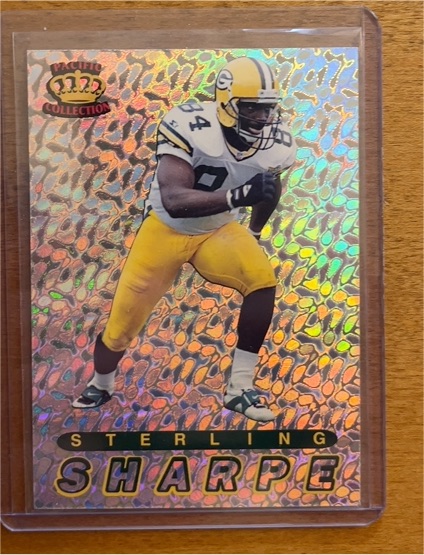 1994 Pacific Collection Prisms #105 Sterling Sharpe — front